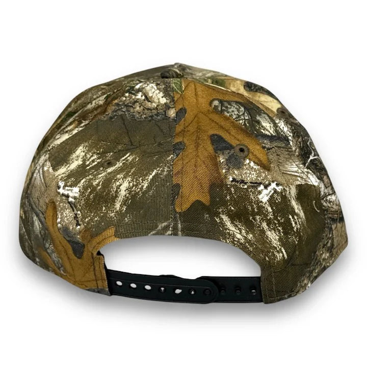 Realtree Camo Los Angeles LA Dodgers 2024 World Series A Frame Snapback - view 4
