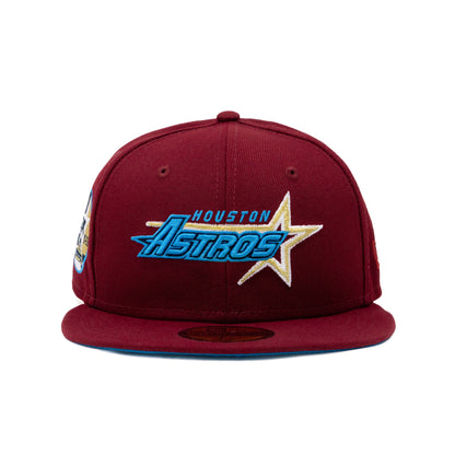 Maroon Houston Astros 35 Great Years New Era Fitted Hat