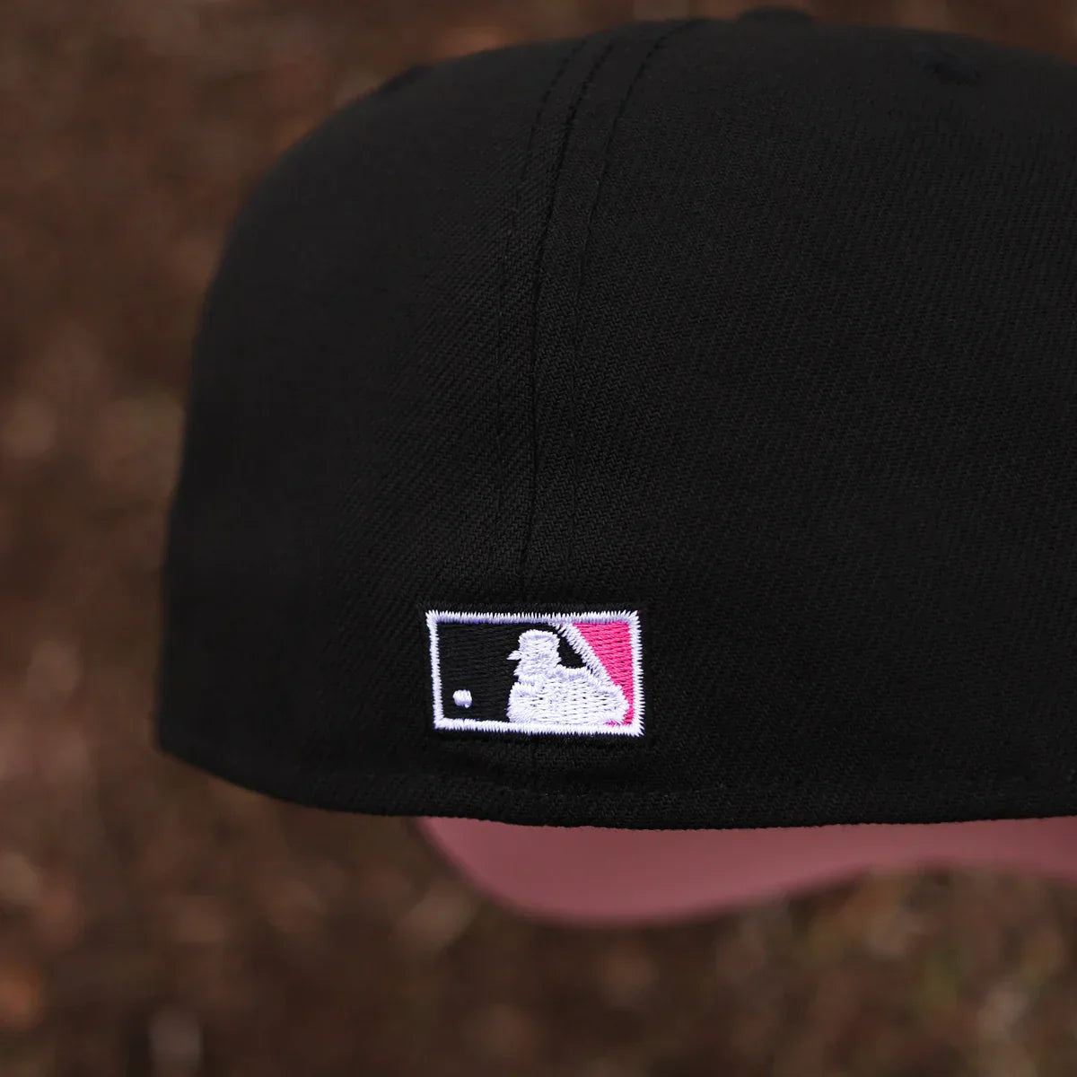 Black Pink Los Angeles Angels 2010 All Star Game Fitted Hat - view 4