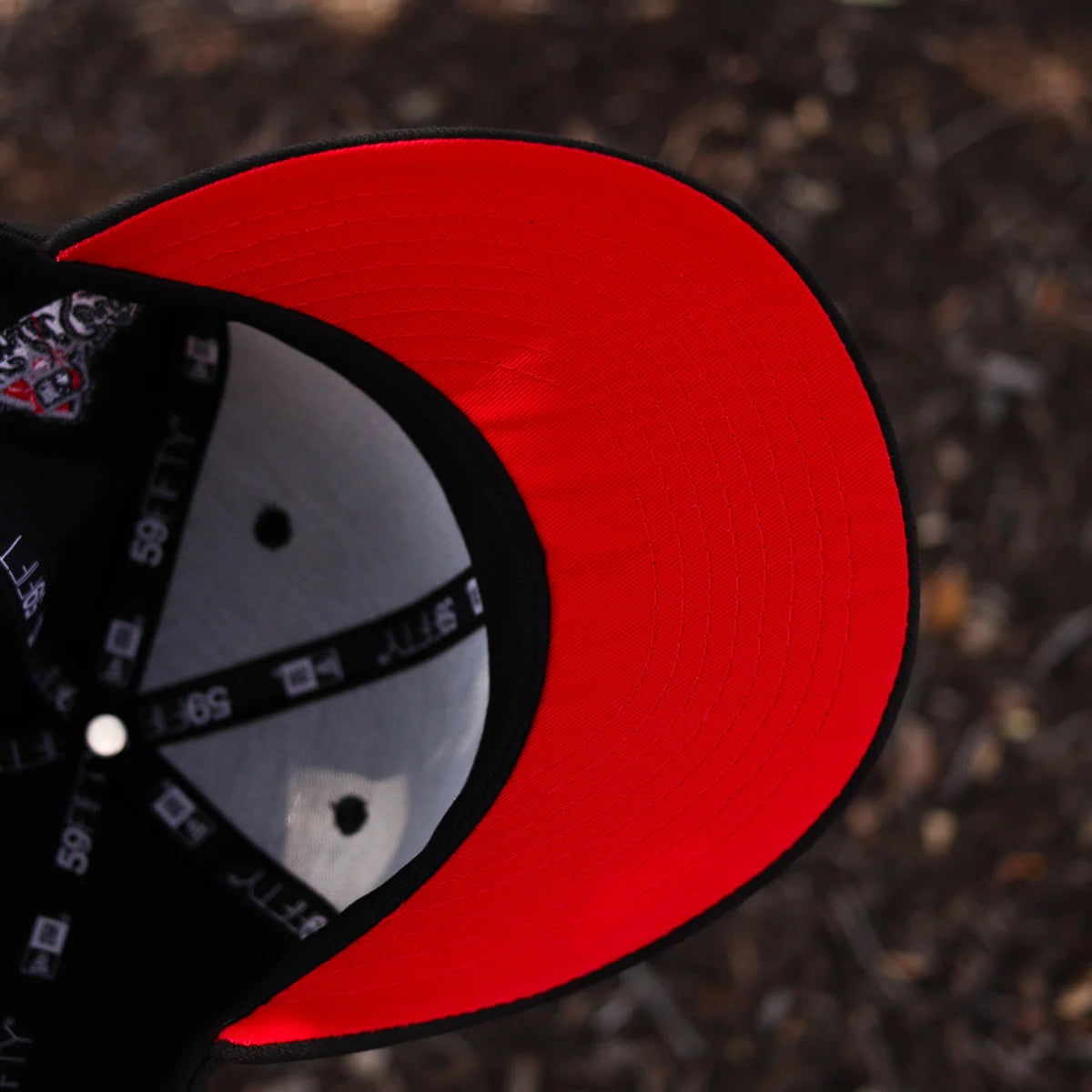 Black Red New York Yankees 1998 World Series New Era Fitted Hat