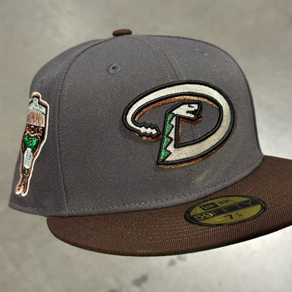 Graphite Brown Arizona Diamondbacks 1998 World Series New Era Fitted Hat