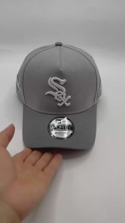 Grey Chicago White Sox 2005 World Series New Era 9Forty A Frame Snapback