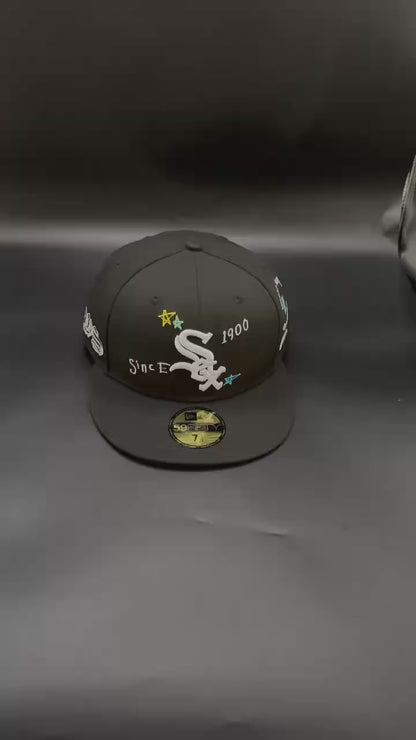 Black Chicago White Sox Since 1900 59FIFTY Fitted Cap
