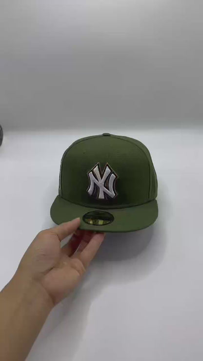 Olive New York Yankees 75th World Series 59FIFTY
