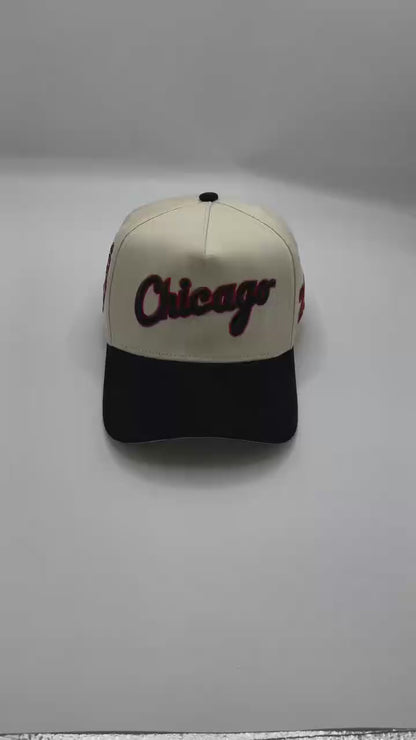 Cruces Premium Snapback - Chicago Jordan Chrome