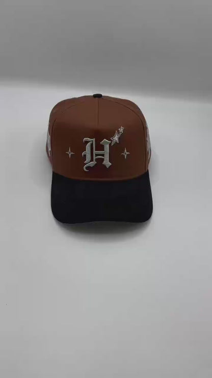 Cruces Premium Snapback - Houston Mocha