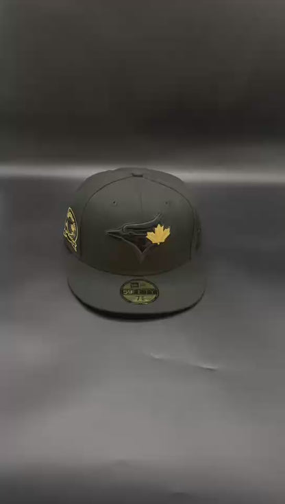 Black Gold Toronto Blue 40th Season 59FIFTY Fitted