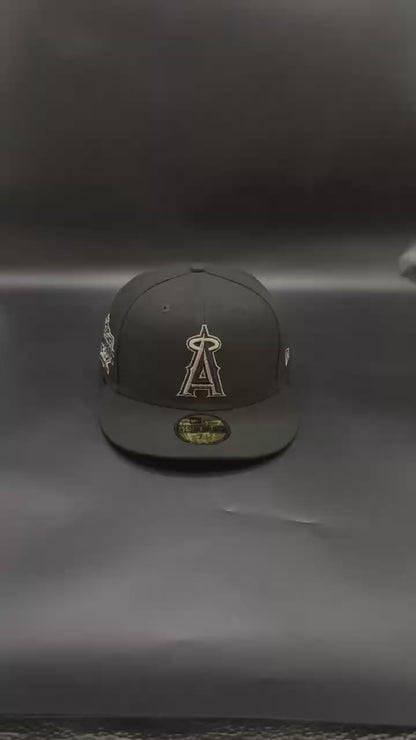 Black Grey LA Anaheim 2002 World Champions 59FIFTY Fitted
