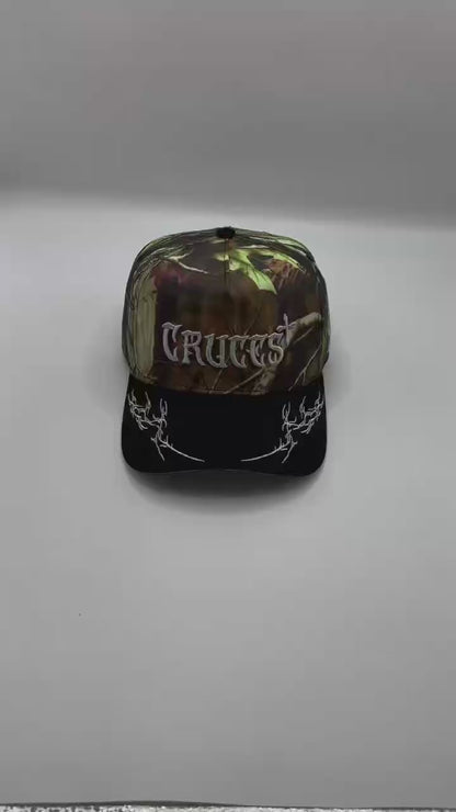 Cruces Premium Snapback - Camo Crosses