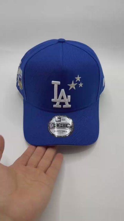 Royal Blue LA Los Angeles Dodgers Shohei Ohtani LA JPN New Era 9Forty A Frame Snapback
