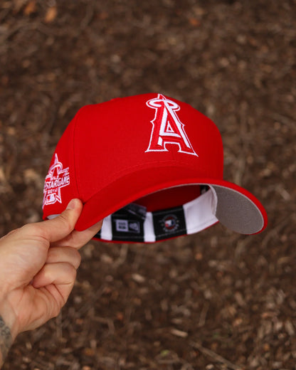 Red Los Angeles Angels 2010 All Star Game Fitted Hat