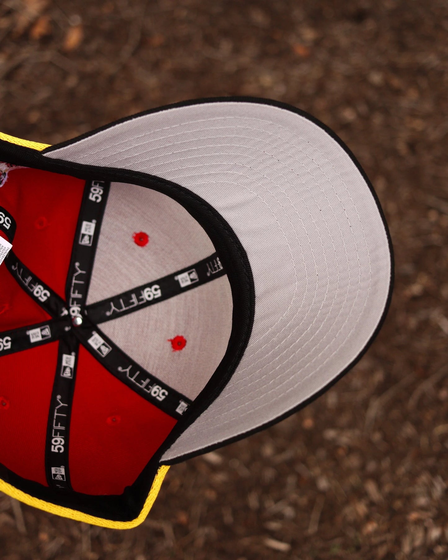 Red St Louis Cardinals Busch Stadium Flames New Era Fitted Hat