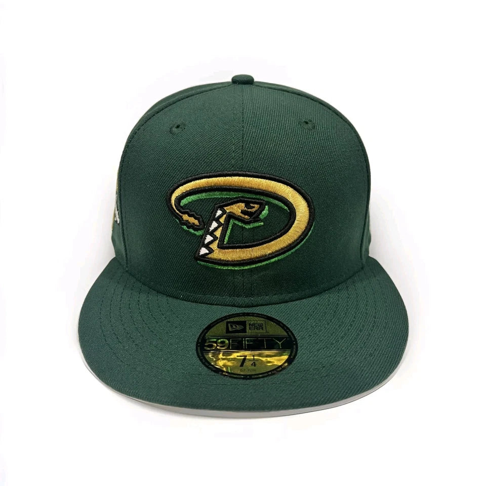 Green Arizona Diamondbacks 2001 World Series Champions New Era Fitted Hat