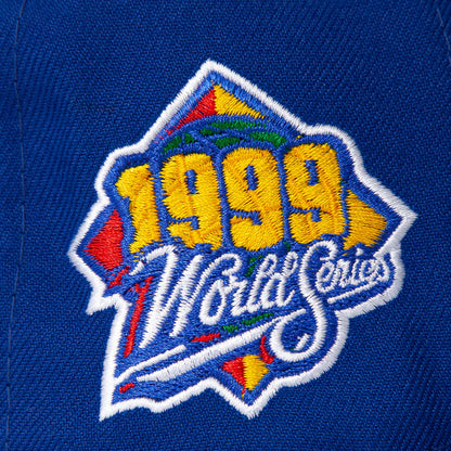 Blue New York NY Yankees 1999 World Series Fitted Hat - view 6